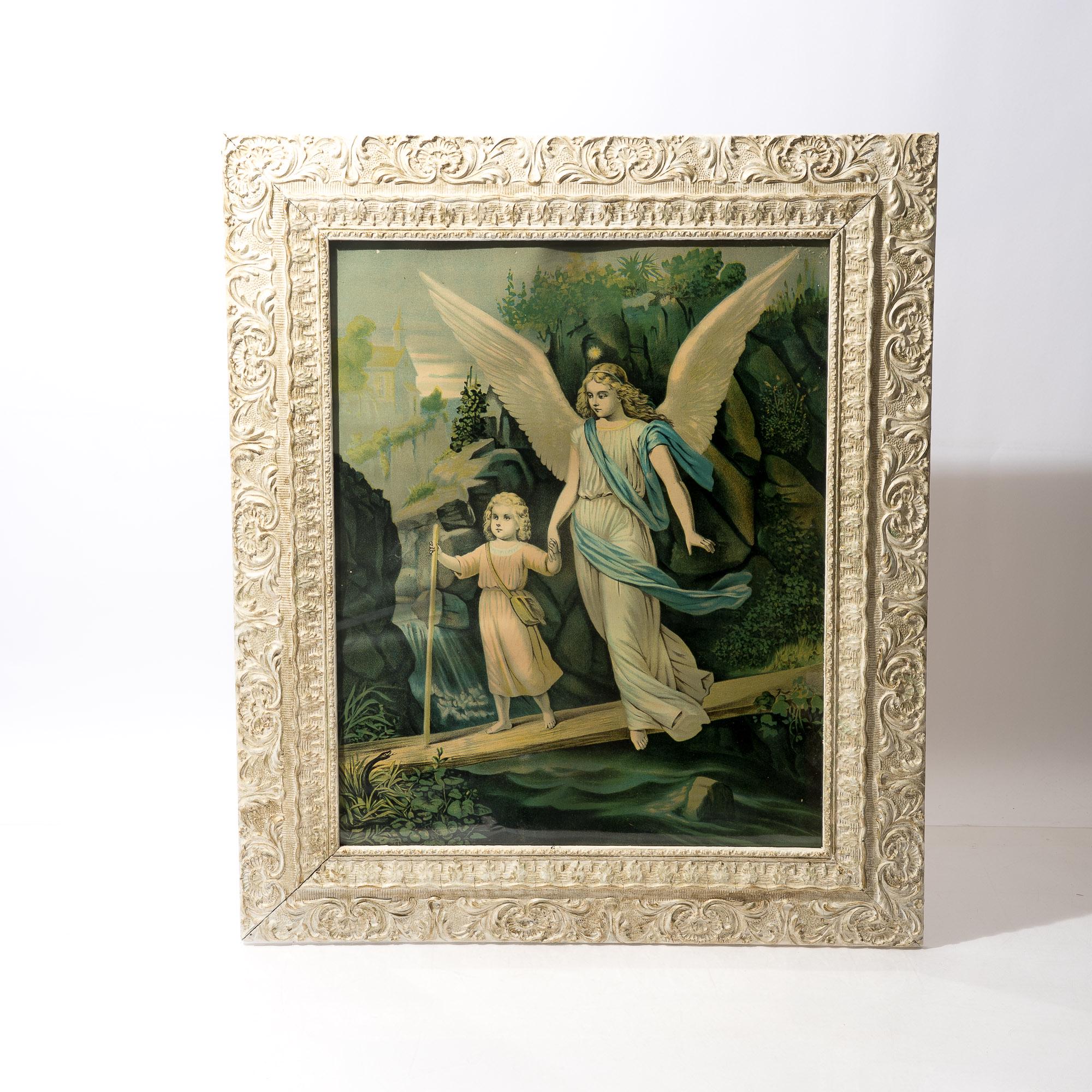 Antique Wood Angel - Etsy