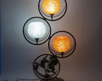 Vintage Yellow and Black Lava Lite Lamp, 1992 - Etsy