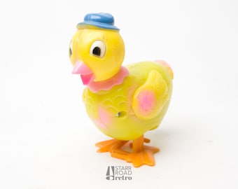 Vintage Wind Up Duck Toy, Easter Unlimited