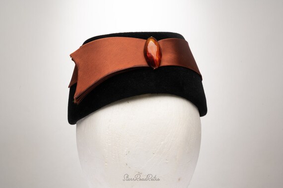 Vintage Jay Thorpe Hat, Velour Regal, Merrimac, Vi