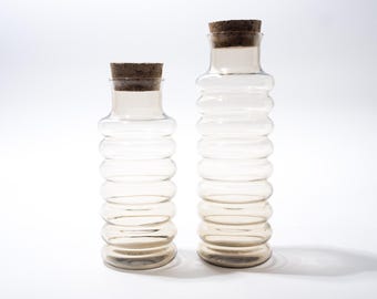 Holmegaard プリムラ ガラス キャニスター 蓋付き保存瓶 ジェイコブ