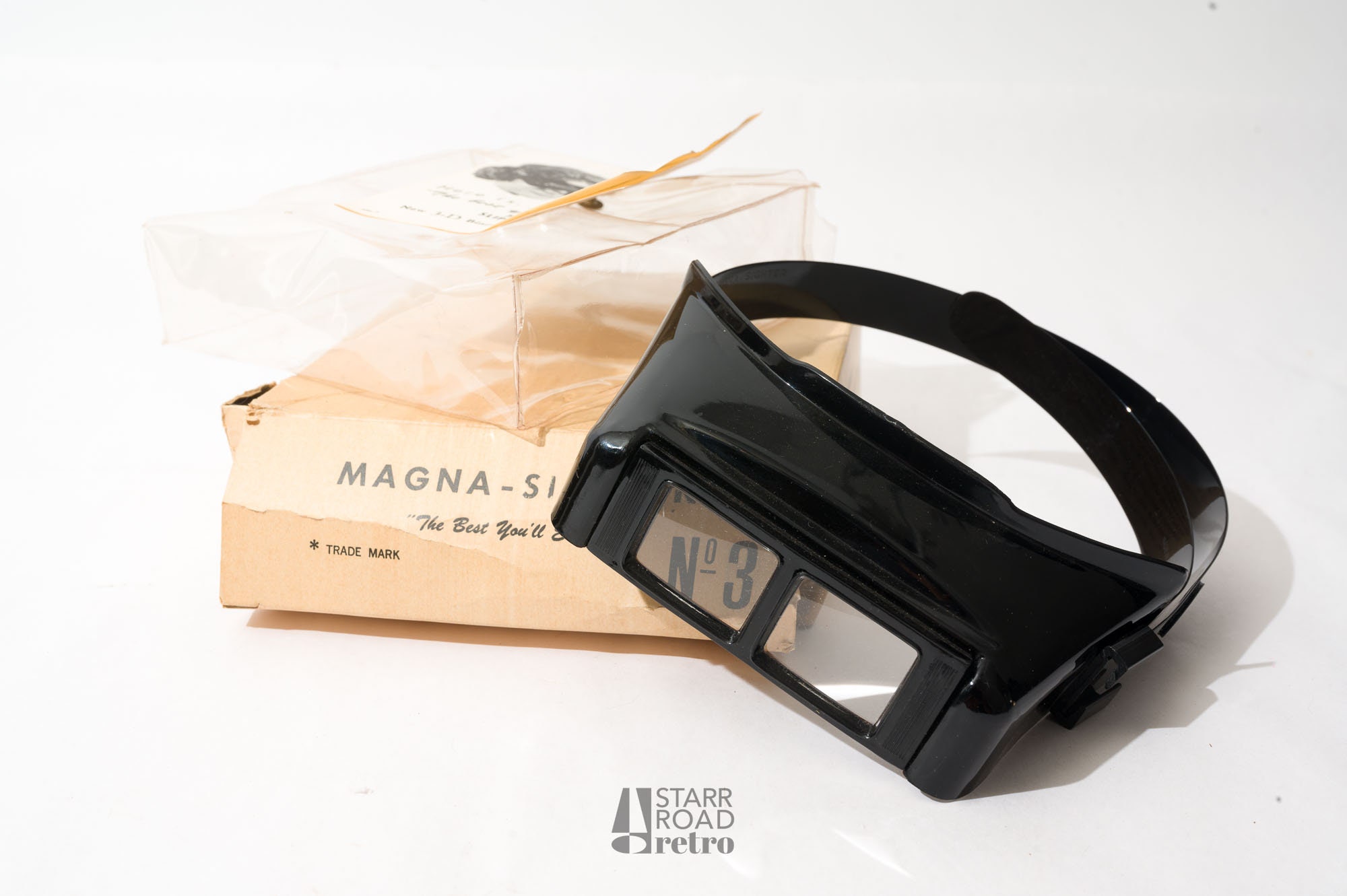Donegan OptiVisor DA10 Headband Magnifier Binocular 3.5X Optical