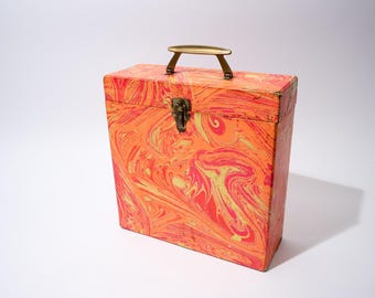 Vintage Record Case, Mod, Psychedelic
