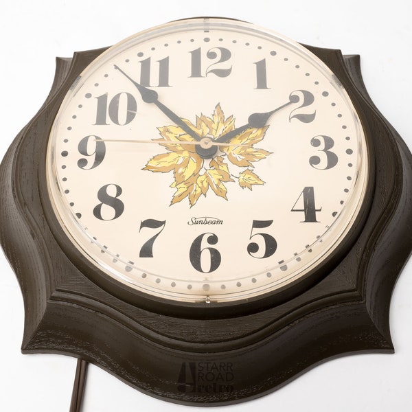 Retro Kitchen Clock Etsy