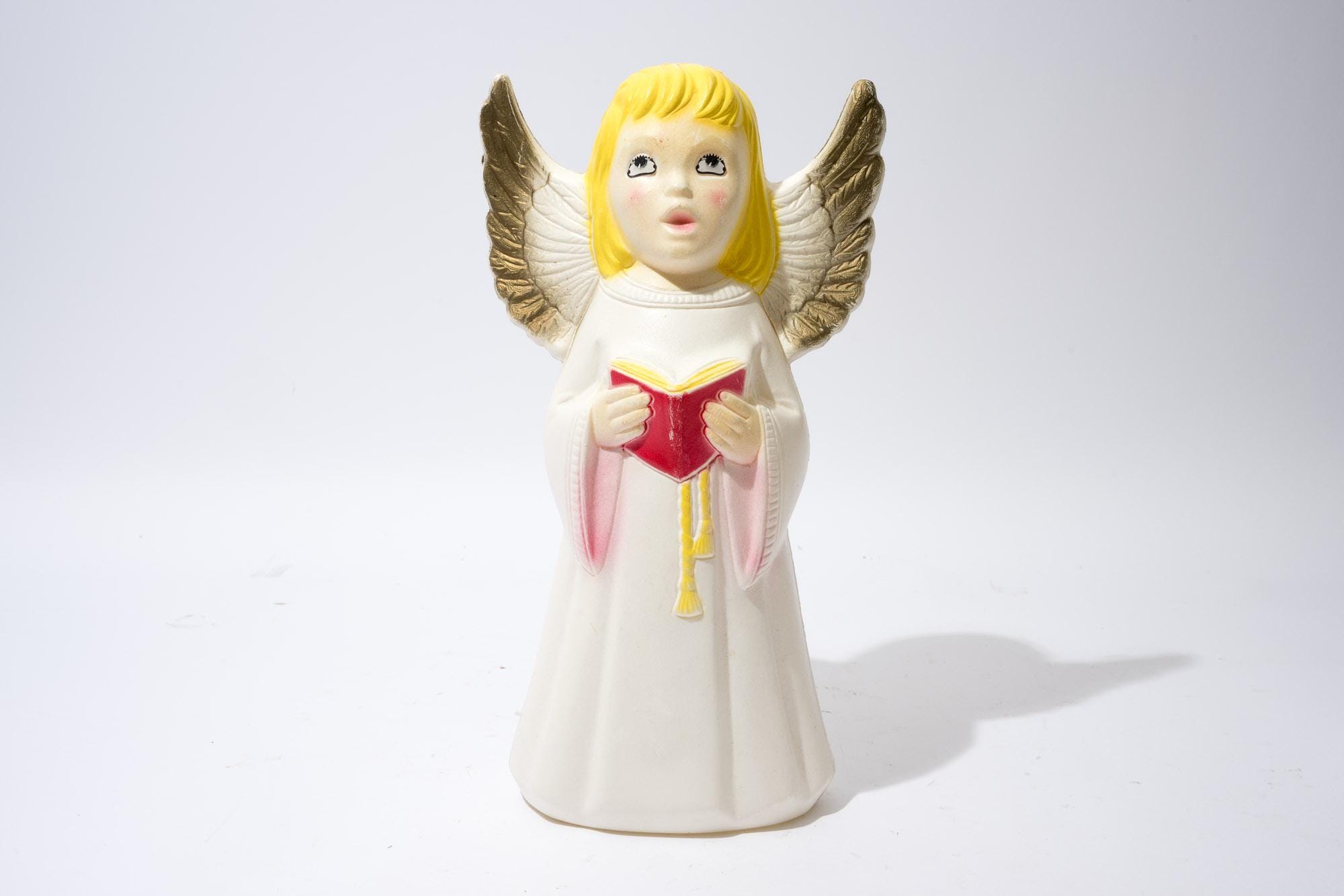 Vintage Christmas Angel Blow Mold, Singing Angel, Empire - Etsy