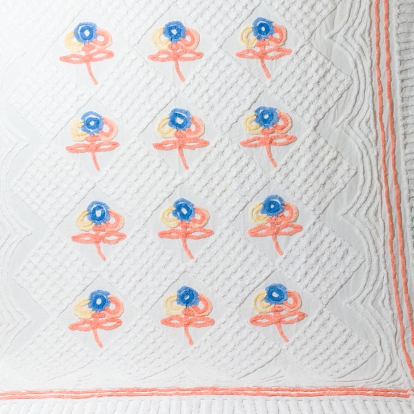 Chenille Bedspread Full Etsy