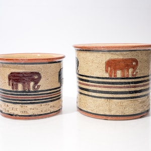 Vintage Aldo Londi Bitossi Rosenthal Netter Elephant MCM Planters, Choose Your Planter