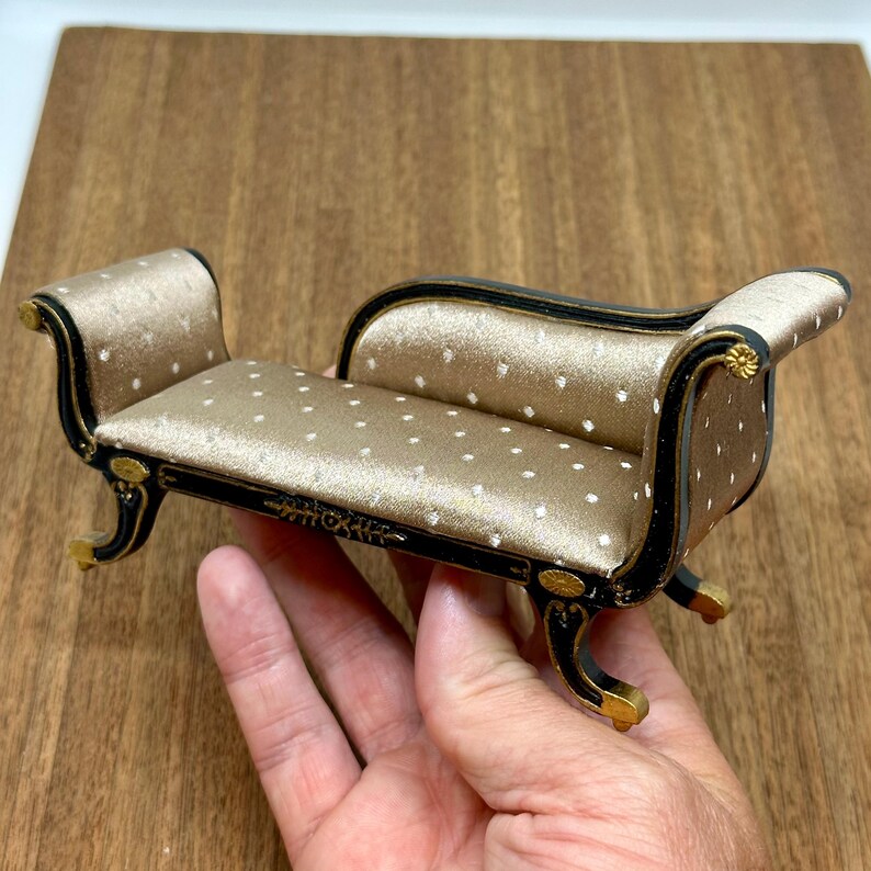 Mini Chaise Décorative En Bois - Occasion - Idéale Pour Poupées Ou Décoration