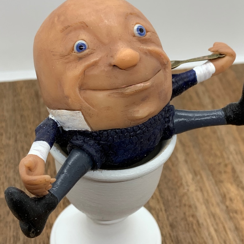 Humpty Dumpty Sitting in an Egg Cup Etsy