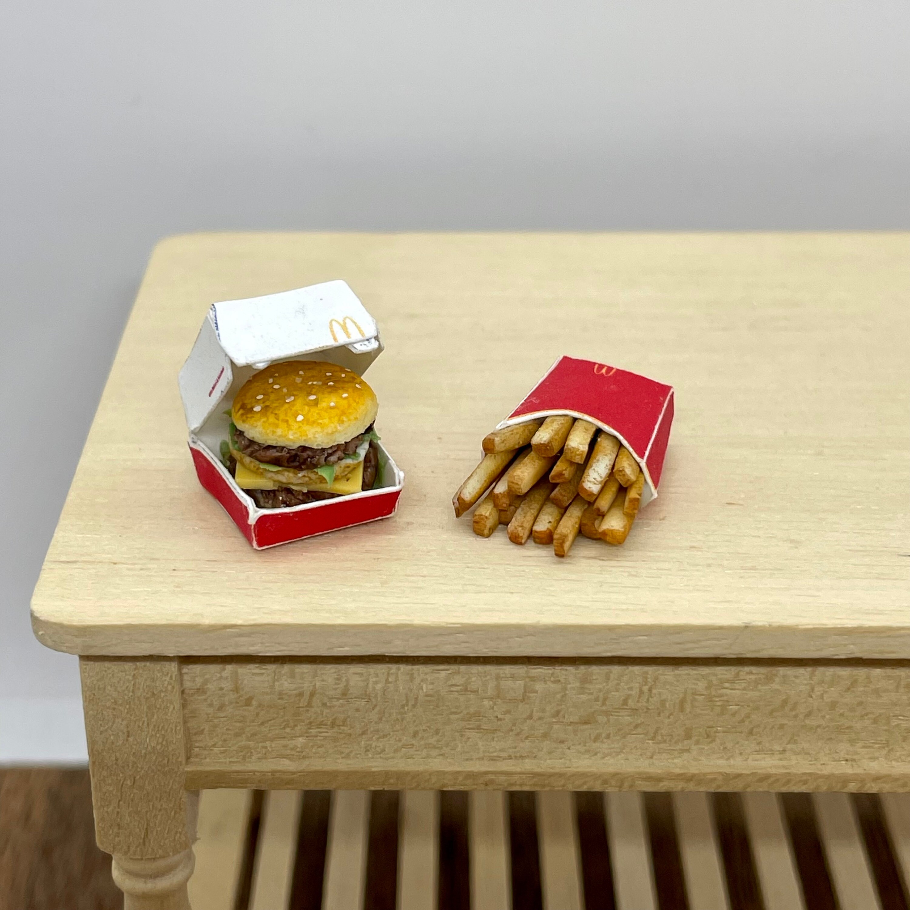 Speelgoed Hamburger Frietjes (maak je eigen hamburger