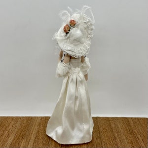 Miniature handmade porcelain doll, 1/12 scale image 5