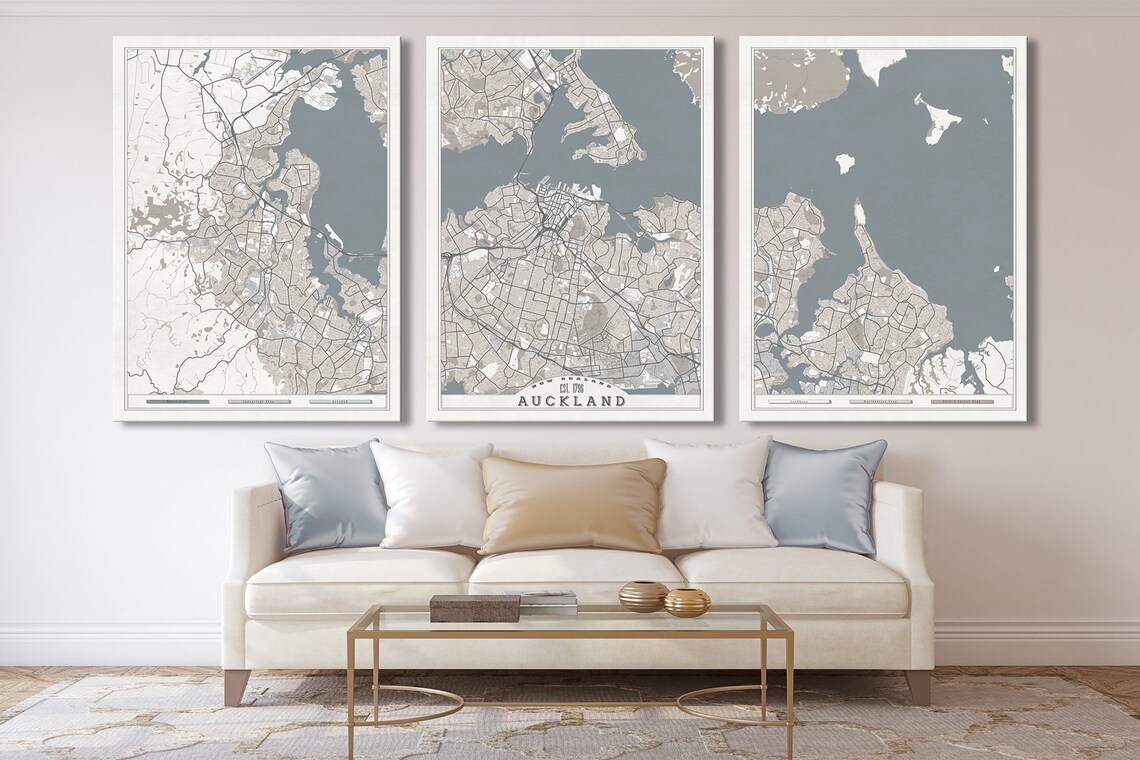 AUCKLAND New Zealand Canvas Print Large Wall Art New Zealand Etsy