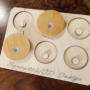 Bamboo Lid Jig Laser **** Digital Download***
