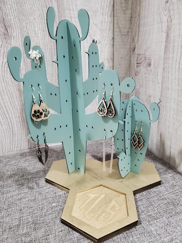 Cactus Jewelry Stand – Morgan & Rae Designs