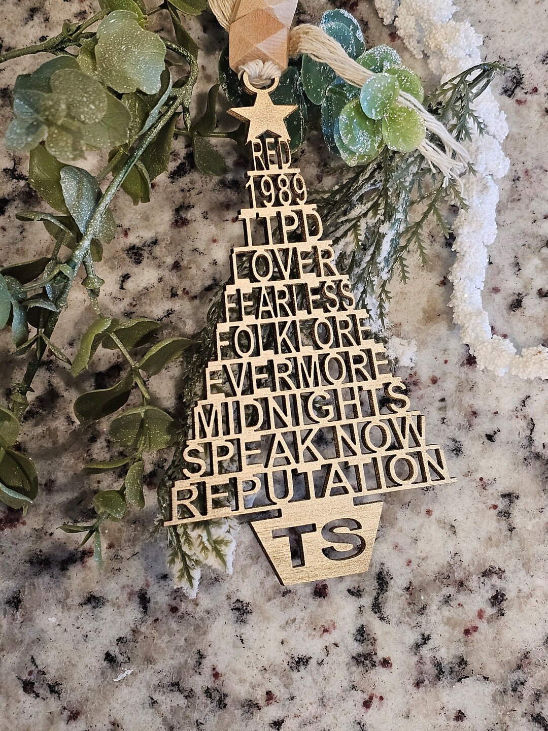 Taylor Swift Album Ornament Eras Tour Christmas Tree Farm TTPD 2024 Etsy