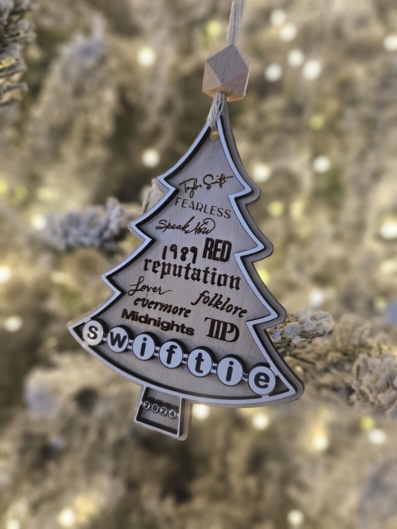 Taylor Swift Ornament TS Eras Tour 2024 Christmas Etsy