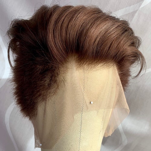Chocolate Brown Men Boy Cut Shaved Wig Full Lace Human Hair - Etsy Chocolate Brown Men Boy Cut Shaved Wig Full Lace Human Hair - Etsy
