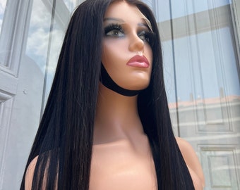 Natural Black 1B Lace Front Human Hair Wig
