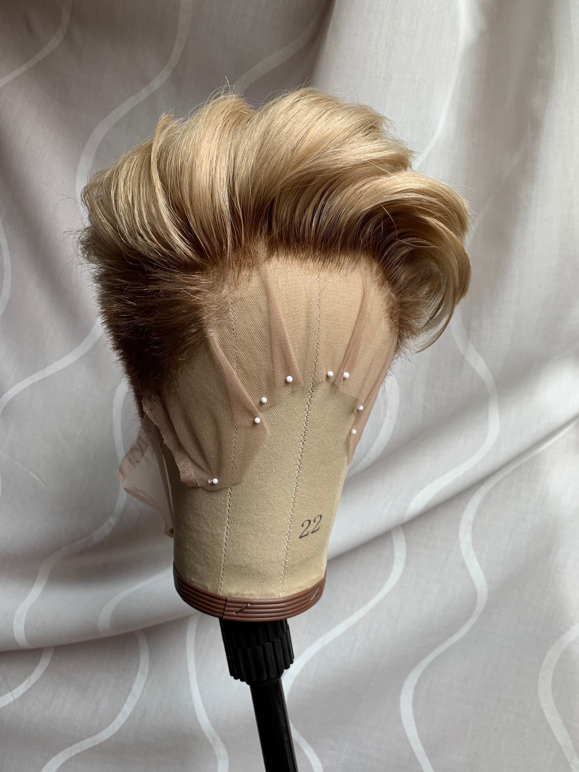 Half wigs for shaved clearance sides