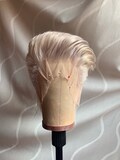 Shaved Boy Cut Silver Blonde Human Hair Wig product logo