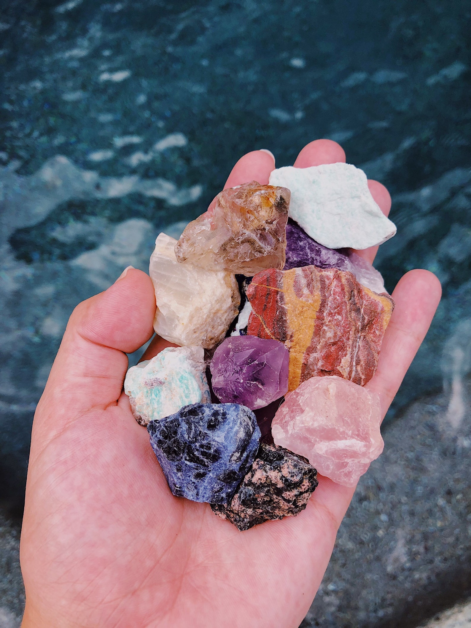 Bulk Crystal Blend Assorted Crystal Mix Raw Gemstone Mix Etsy