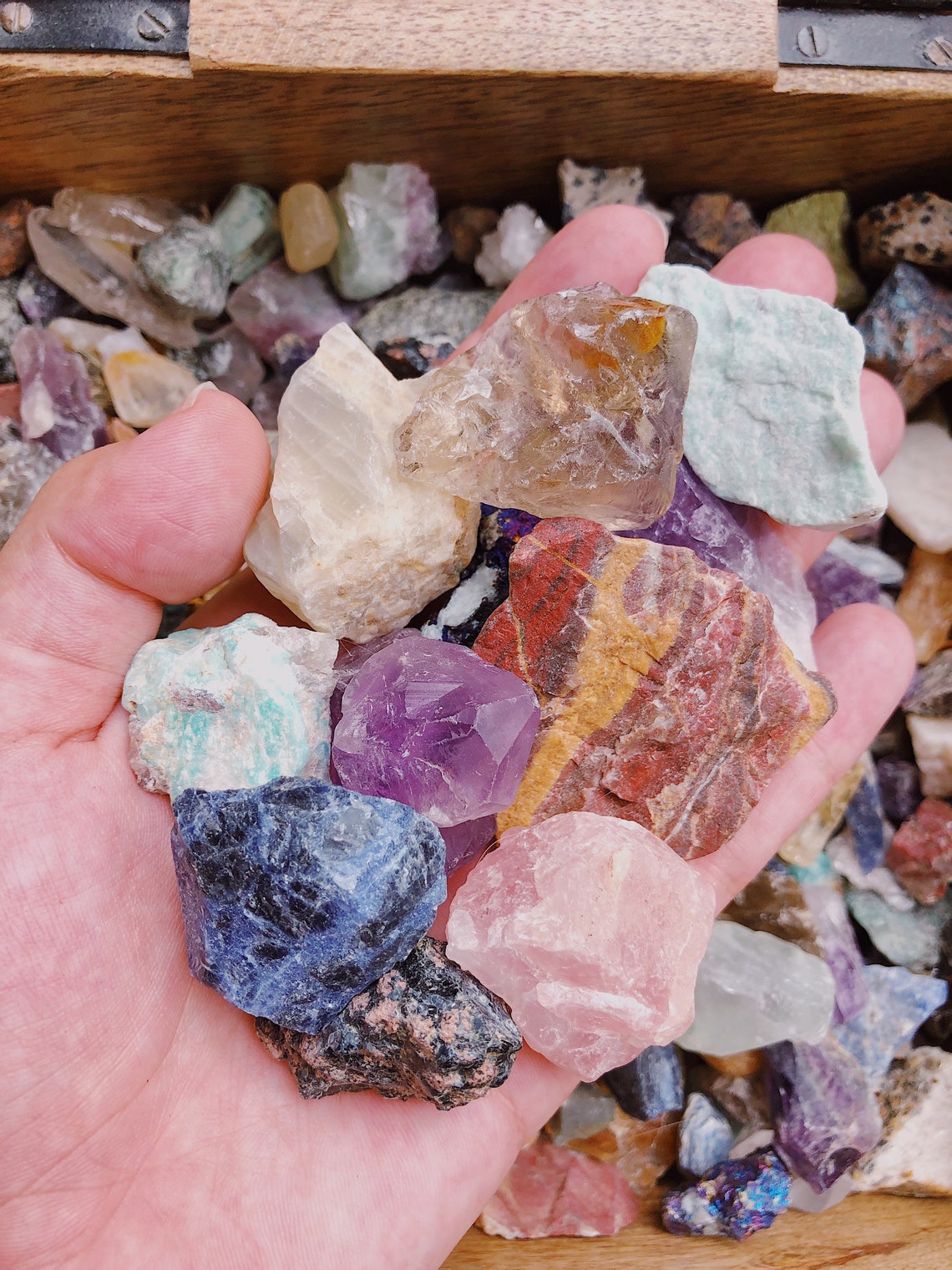 Bulk Crystal Blend Assorted Crystal Mix Raw Gemstone Mix Etsy