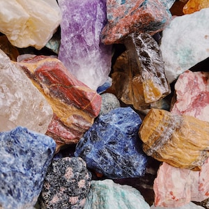 Bulk Crystal Blend | Assorted Crystal Mix | Raw Gemstone Mix | Rough Crystals | Natural Gemstones | Unique Crystals | Rough Stone Mix |