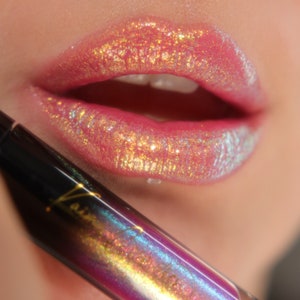 Chrome Prism Lipgloss - Goldy Floss