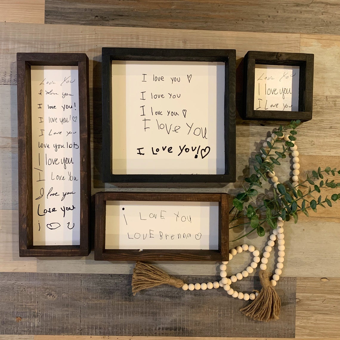 Handwritten Note, Handwritten Keepsake, Loved Ones Handwriting ...