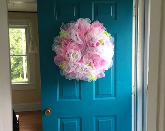 Apple Blossom Wreath