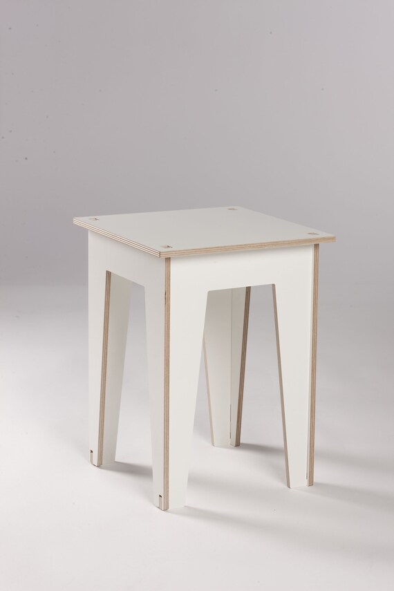 Wood Stool Minimal Scandinavian Style Room Decor Wooden Stool Wooden Furniture Living Room Furniture Simple Bedroom Stool Small Table