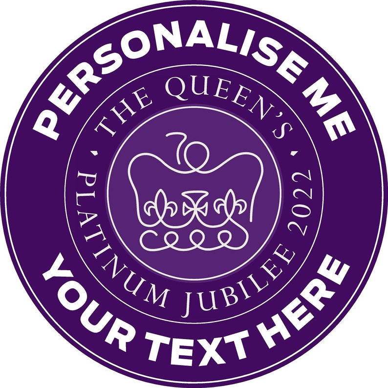 Platinum Jubilee Stickers Jubilee Stickers That Can Be Etsy Australia