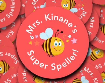 144 Super Writing Reward Stickers For Children, Teachers & Parents