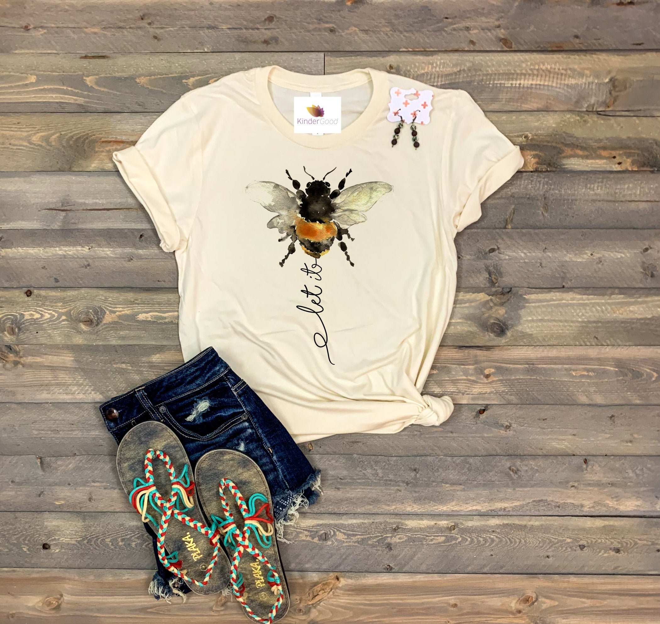 Dropship Let It Bee T-shirt, Boho Shirt For Women, Inspirational Shirt,  Bumble Bees Gift, Mama Top, Bee Shirt, Cute Bees T-shirt, Bee Lover Gift to  Sell Online at a Lower Price