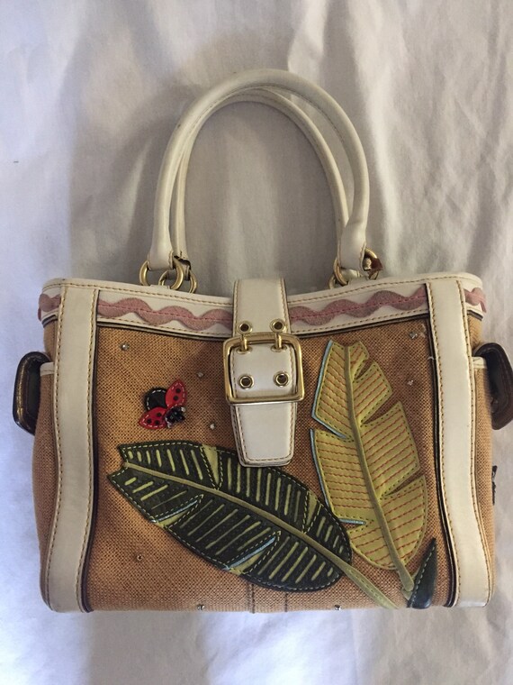 vintage coach tote bag