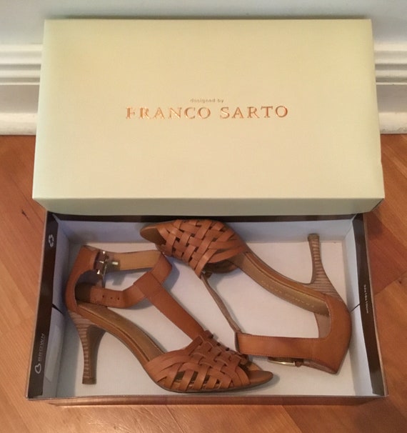 franco sarto heeled sandals