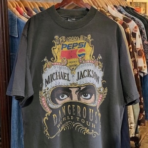 Michael jackson dangerous t shirt - Etsy 日本