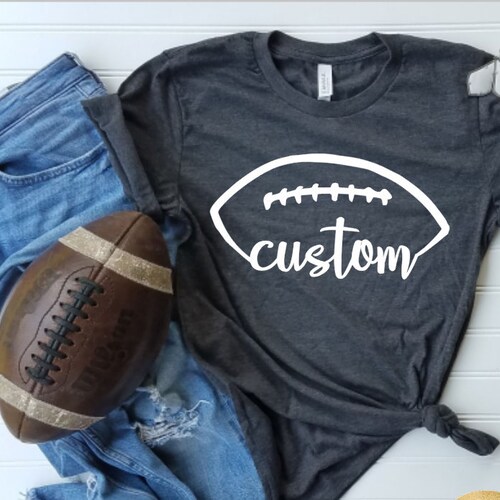 Custom Football Shirt Custom Team Shirt Football Shirt Etsy