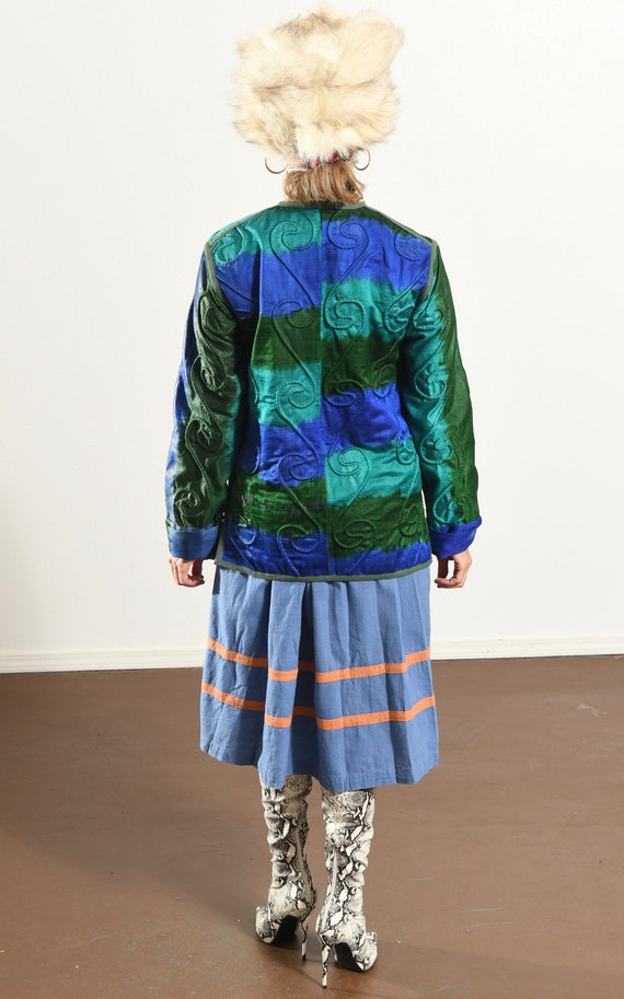 Valentina Romanenko/ Samarkand/ Silk Jacket/ Silk… - image 4