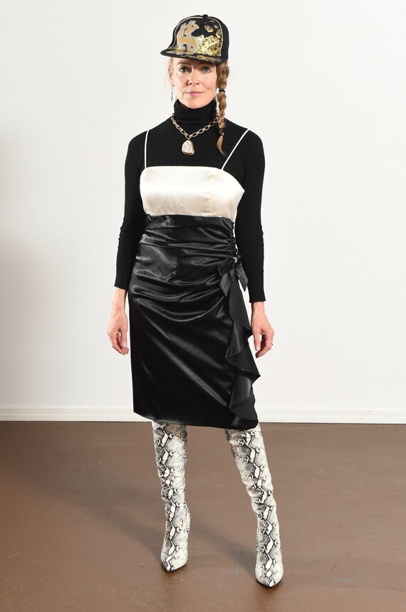 Blondie Nites by Linda Bernell/ 90's Cocktail Dress/  - Gem