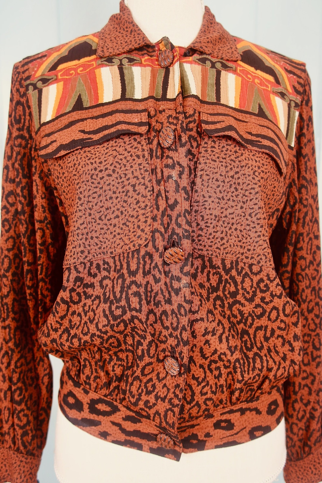 CARNEW BETTY - Leopard Jakke