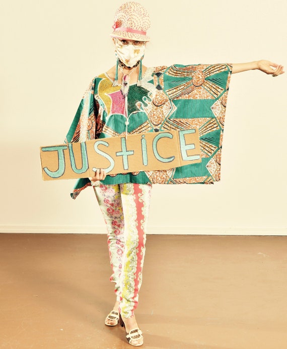 African Print Caftan/ African Ankara Kaftan/ Embro