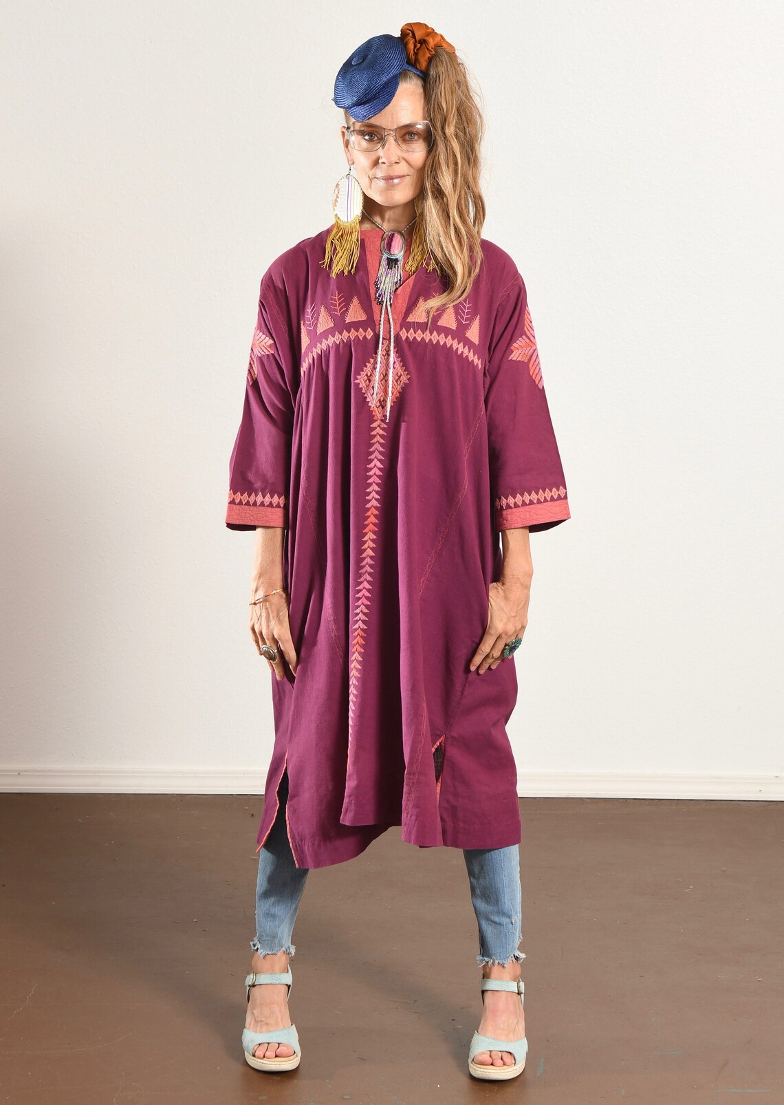 KASIDA/ Made in India/ Vintage India Dress/ Cotton India | Etsy