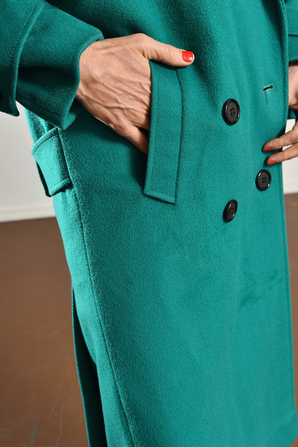 80s wool coat