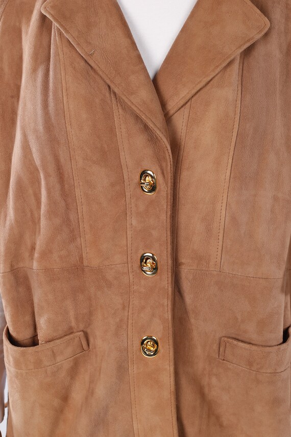 Leathers by New England/ 70s Suede Jacket/ Suede … - image 8