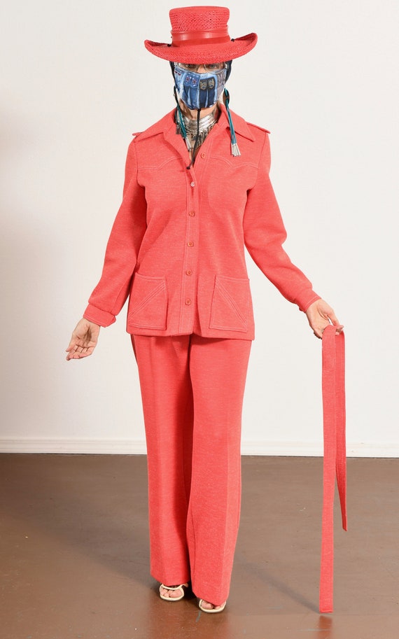 Collector's Item/ Jonathan Logan/ 70's Pantsuit/ … - image 6