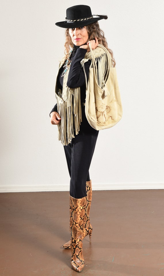 Calvin klein deals fringe bag