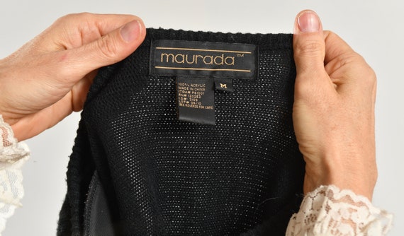 Maurada Sweater/ 80's Sweater/ 80's Appliqué Swea… - image 10