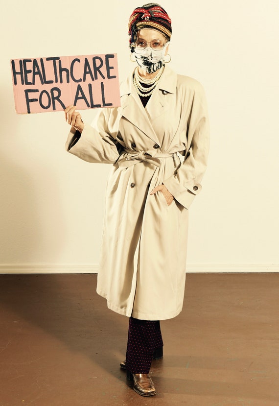TOWNE/ Towne Trench Coat/ Beige Trench Coat/ 90's