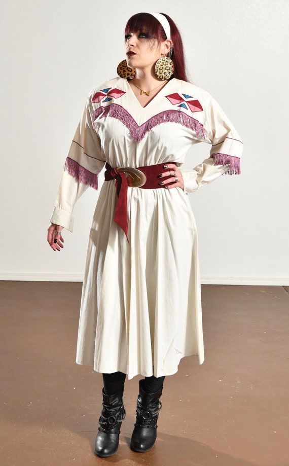 country fringe dress